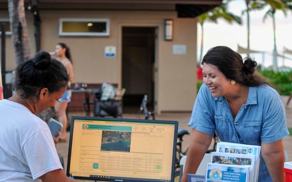 Ewa Beach Water Booth