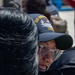 USS Ronald Reagan (CVN 76) Sailors greet family on the pier after arriving at Naval Base Guam for scheduled port visit