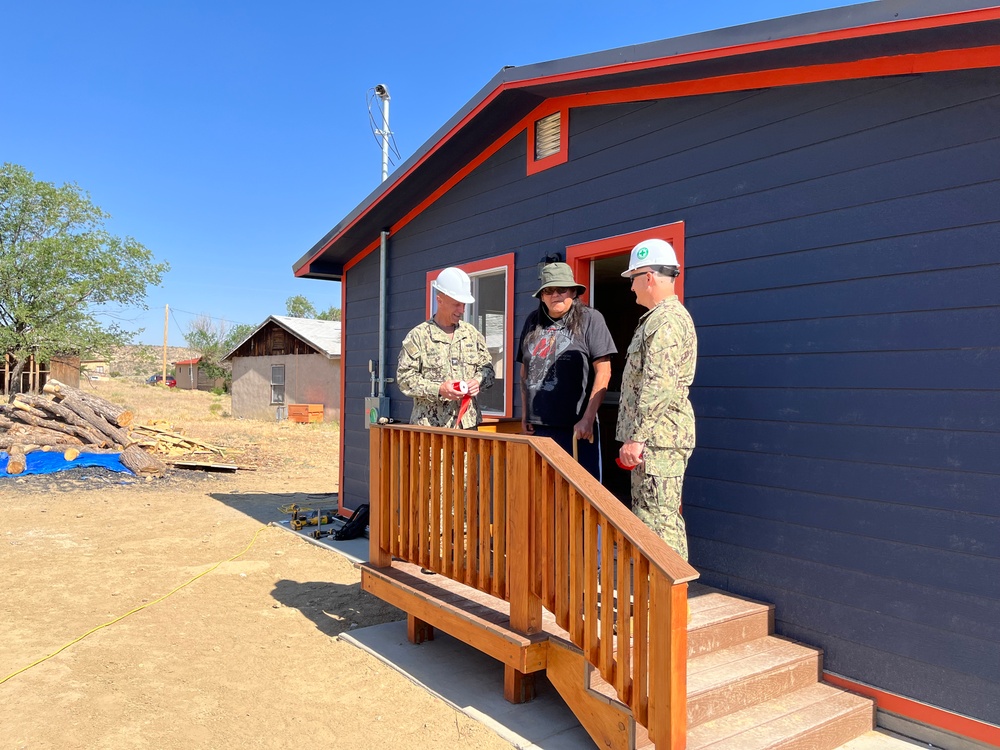 NMCB 25 and SWIF hold an open house for distinguished visitors at SWIF facilities.