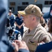 USS Ronald Reagan (CVN 76) hosts press conference to begin scheduled port visit to Guam