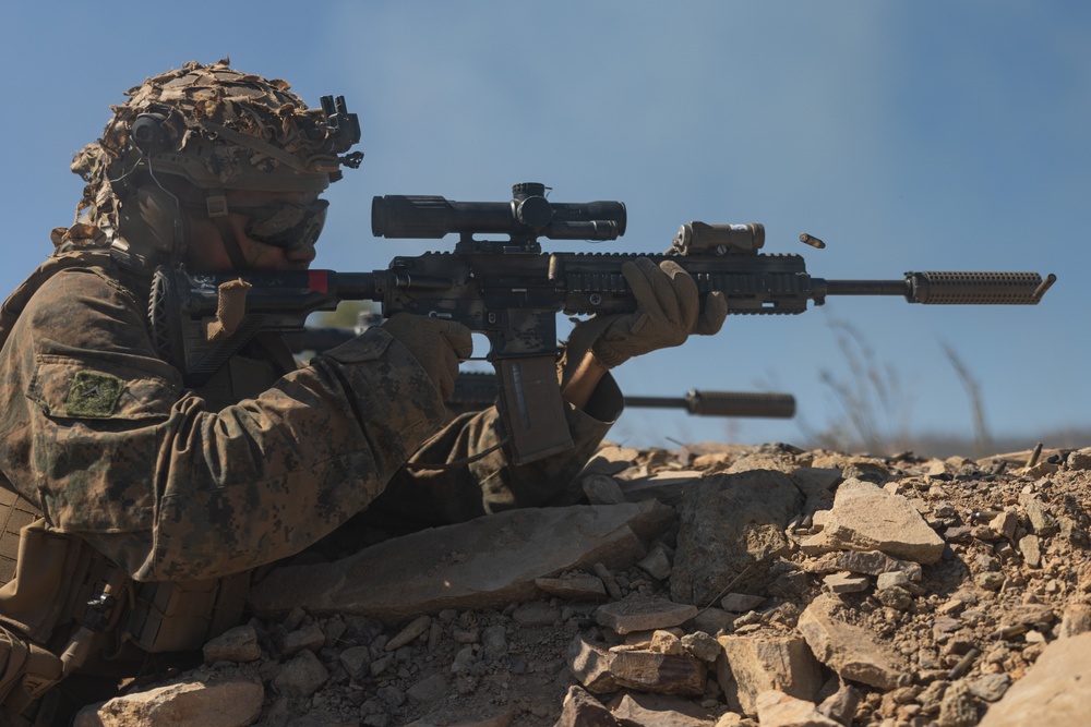 MRF-D 24.3: Marines prepare for live-fire defense during Exercise Southern Jackaroo 24