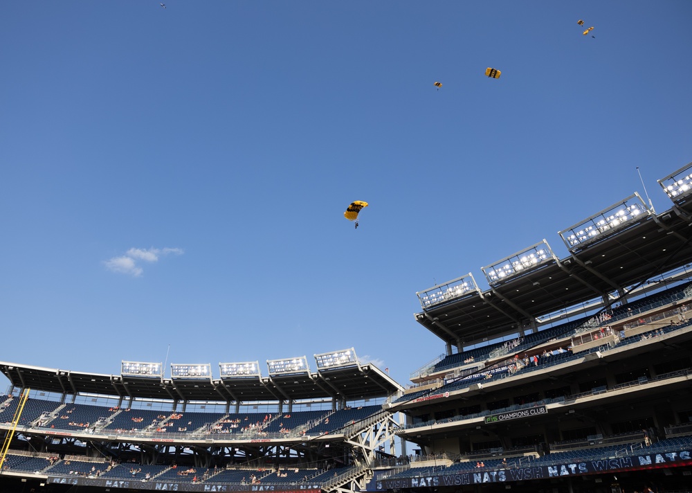 Army Day with the Washington Nationals