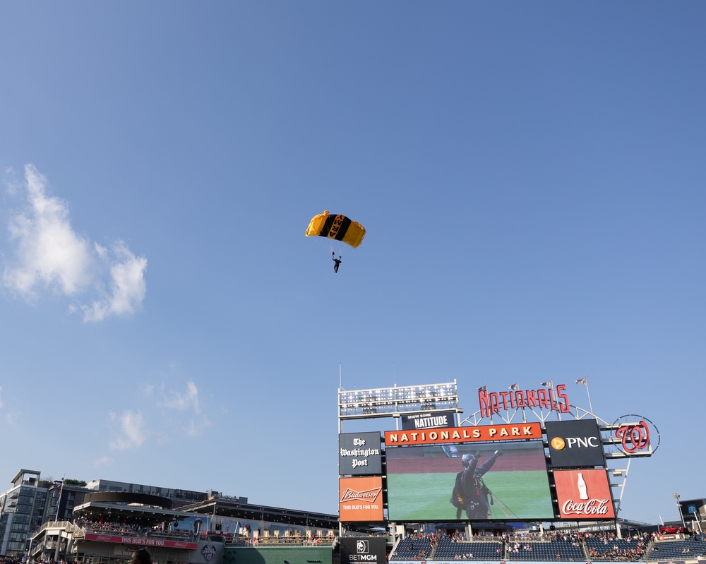 Army Day with the Washington Nationals