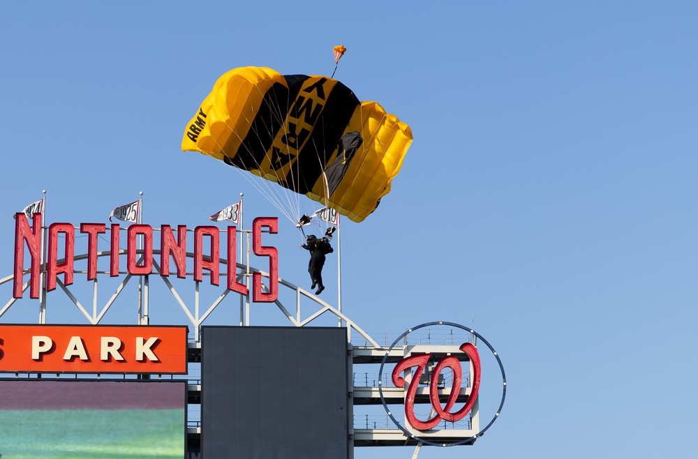 Army Day with the Washington Nationals