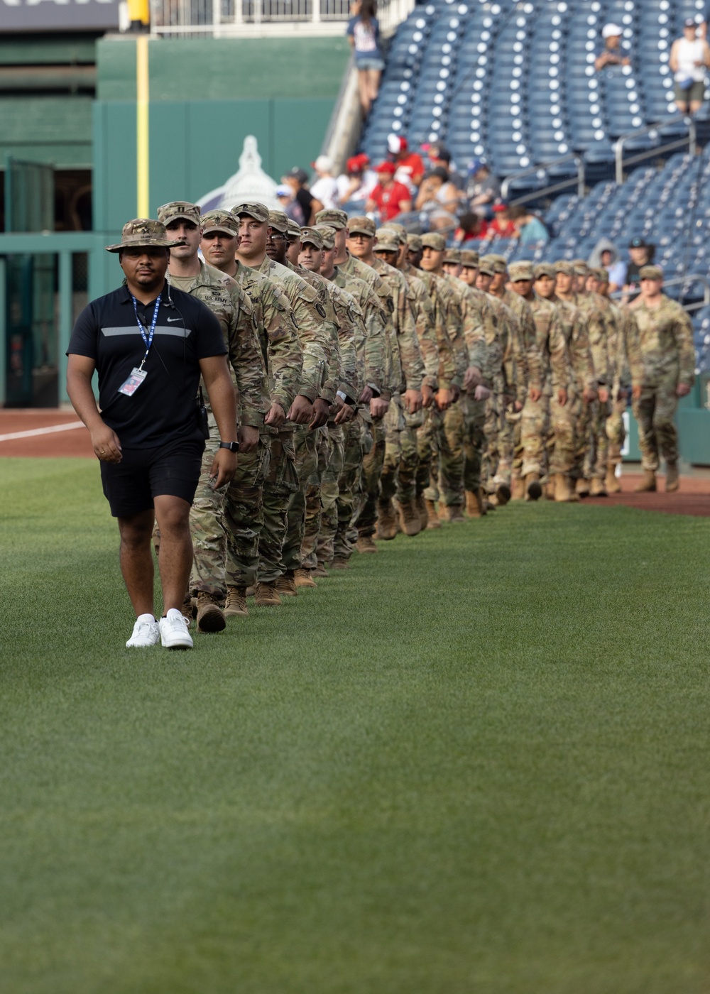 Army Day with the Washington Nationals