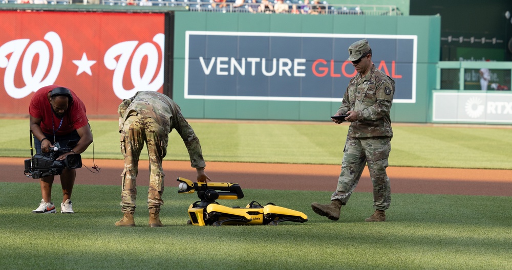 Army Day with the Washington Nationals