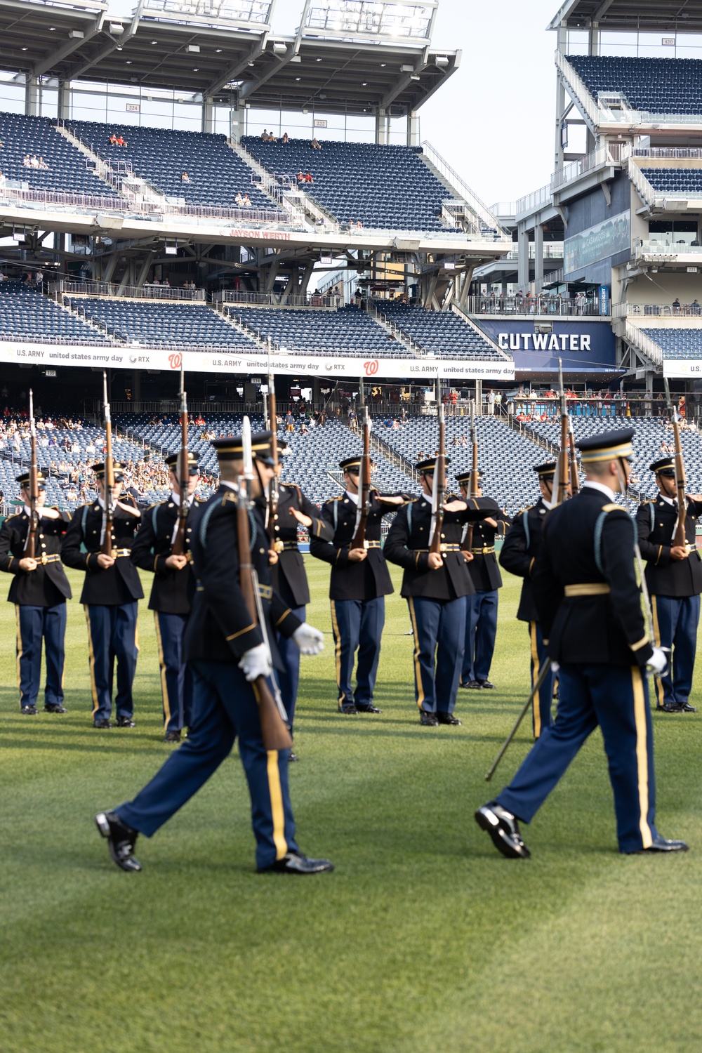 Army Day with the Washington Nationals