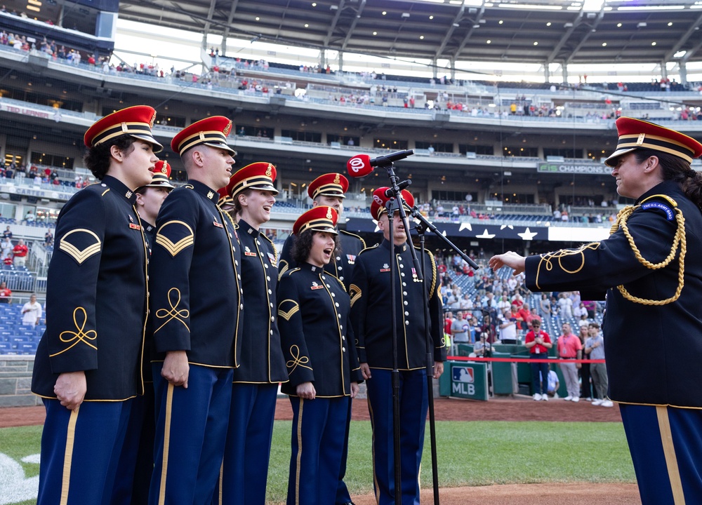 Army Day with the Washington Nationals