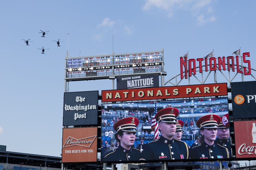 Army Day with the Washington Nationals