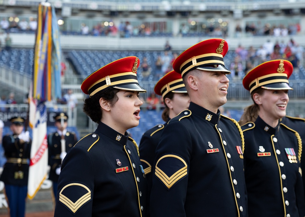 Army Day with the Washington Nationals