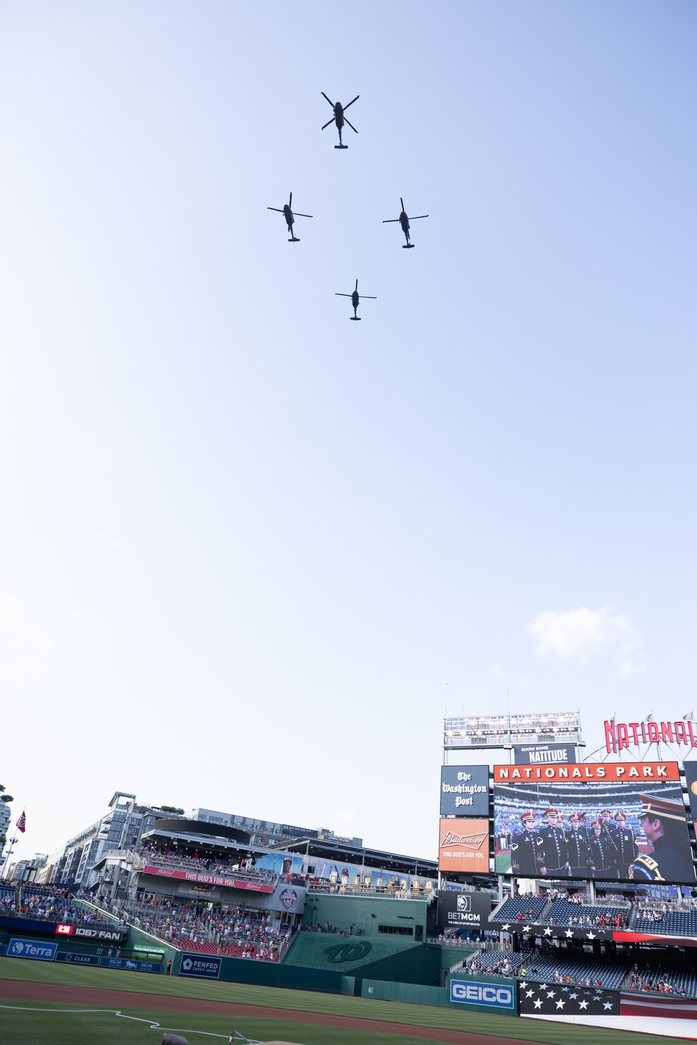 Army Day with the Washington Nationals