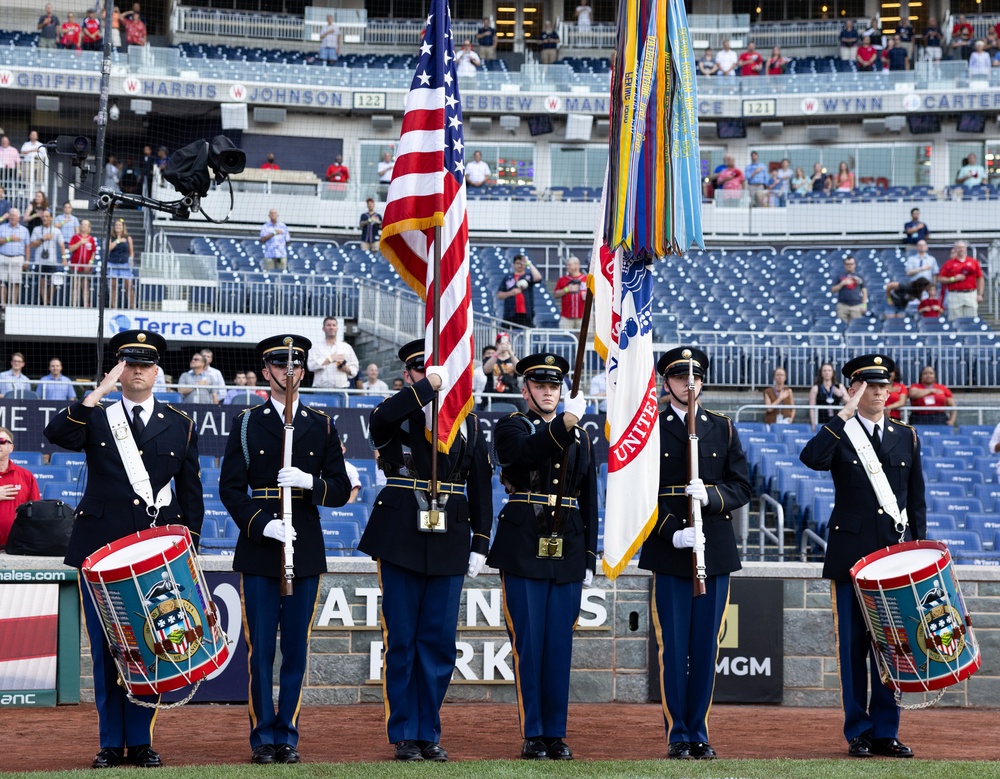 Army Day with the Washington Nationals