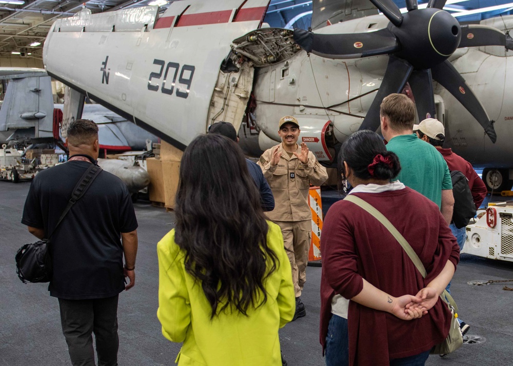 USS Ronald Reagan (CVN 76) arrives in Guam for scheduled port visit