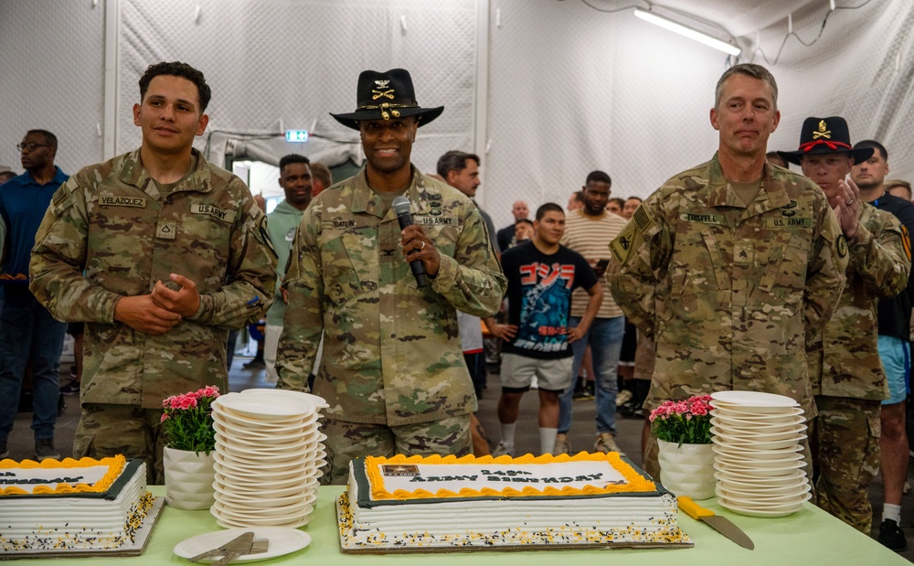 DVIDS - Images - Army Birthday Cake Cutting Ceremony at Camp Adazi ...