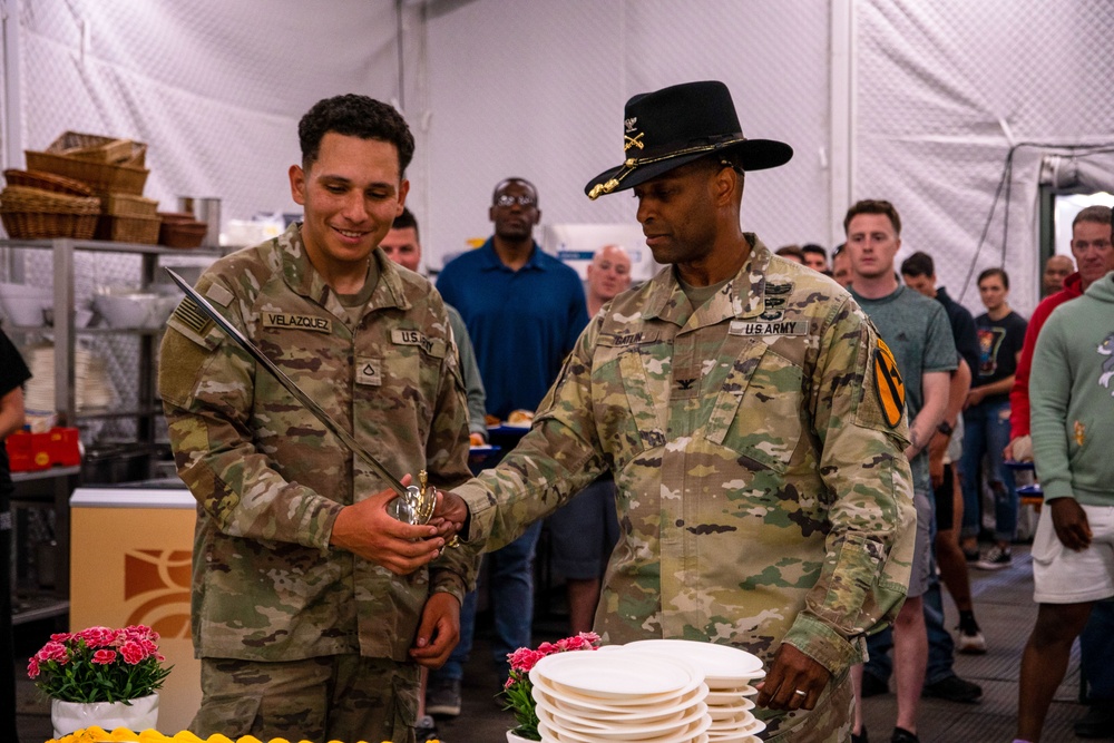 Army Birthday Cake Cutting Ceremony at Camp Adazi