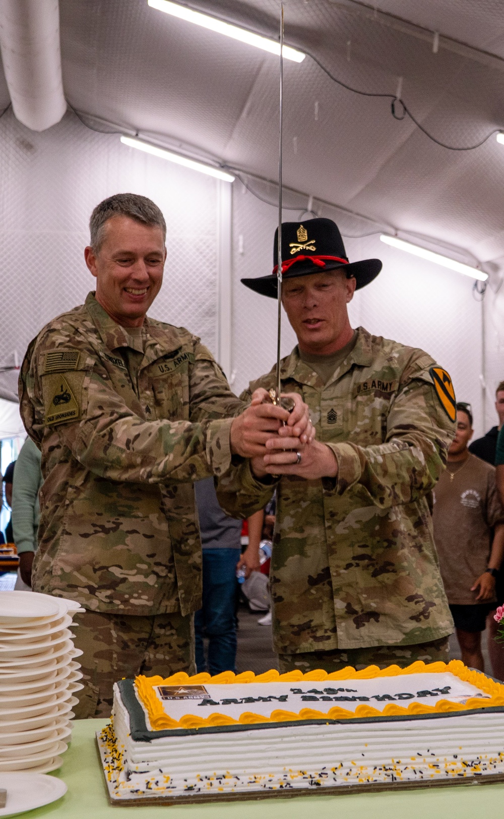 DVIDS - Images - Army Birthday Cake Cutting Ceremony at Camp Adazi ...