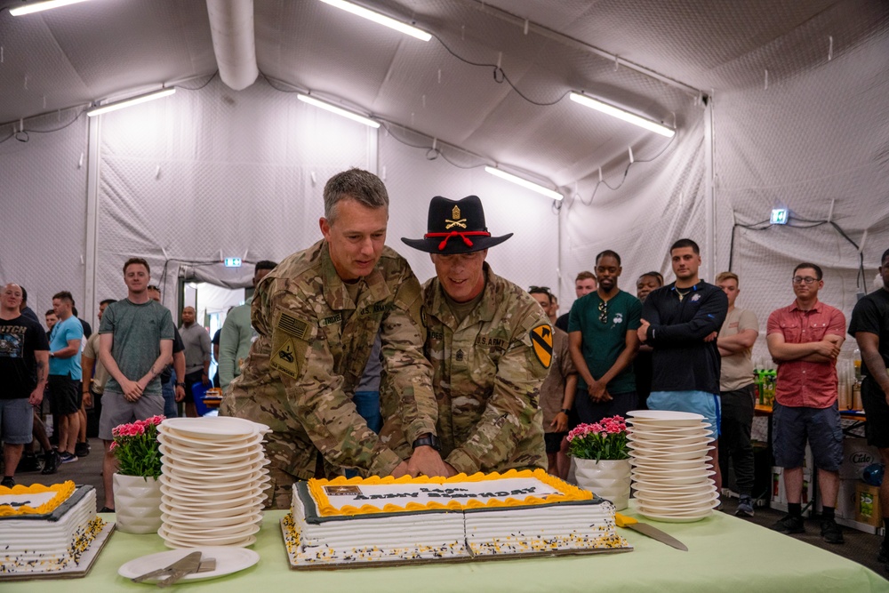 DVIDS - Images - Army Birthday Cake Cutting Ceremony at Camp Adazi ...