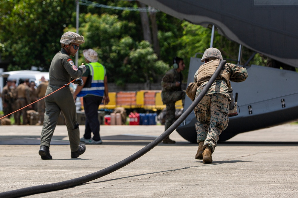MASA 24: MWSS-371 and Philippine airfield operators conduct FARP operations at Laoag International Airport
