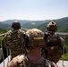 U.S. Special Operations personnel conduct live fire training with AC-130J gunship