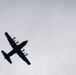 U.S. special operations personnel conduct routine live fire training with AC-130J gunship