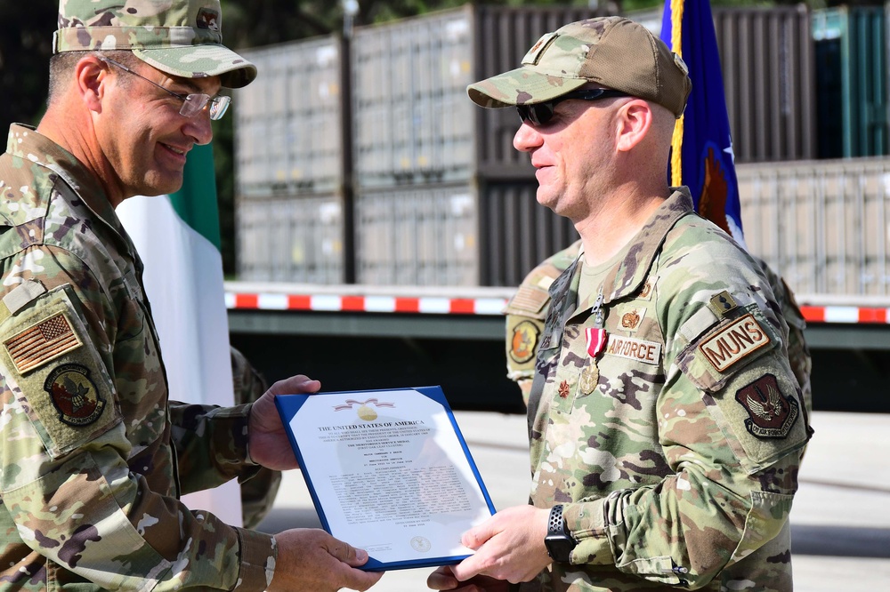 731st MUNS Change of Command