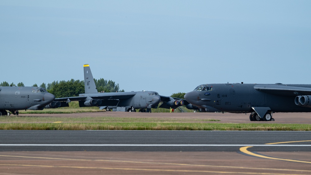 69th Expeditionary Bomb Squadron takes off for Bomber Task Force Europe 24-3 mission