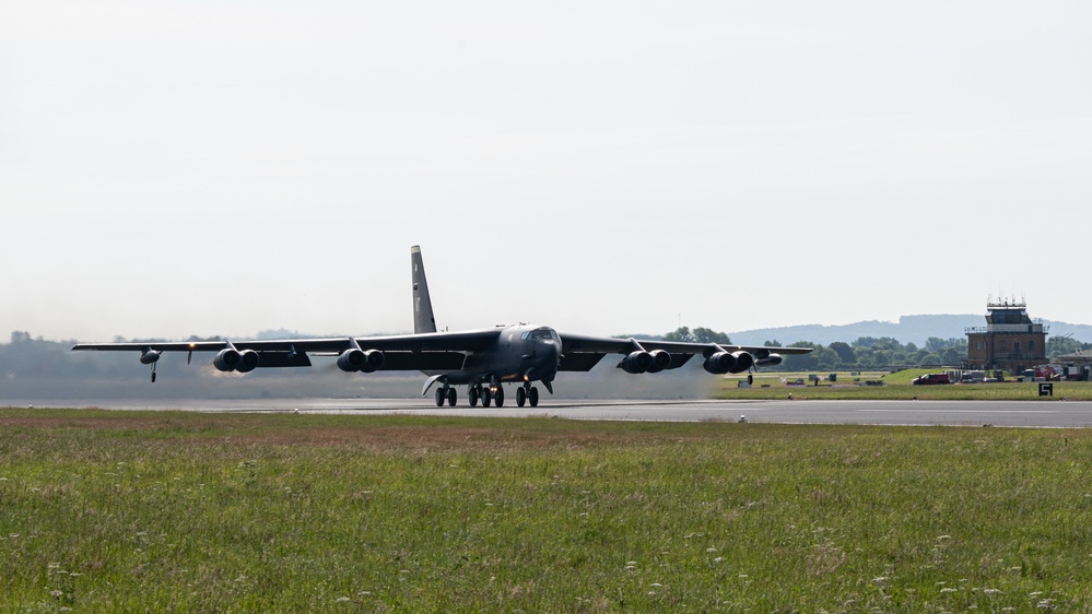 69th Expeditionary Bomb Squadron takes off for Bomber Task Force Europe 24-3 mission