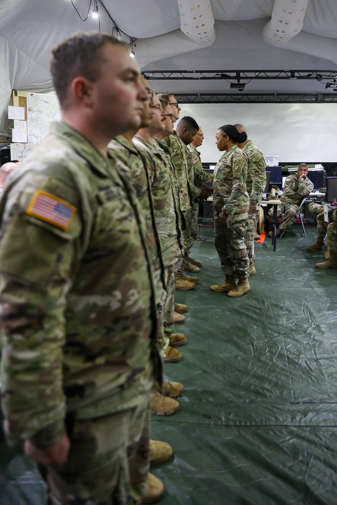 KYNG's 149th MEB Participates in Multi-State Warfighter 24-4