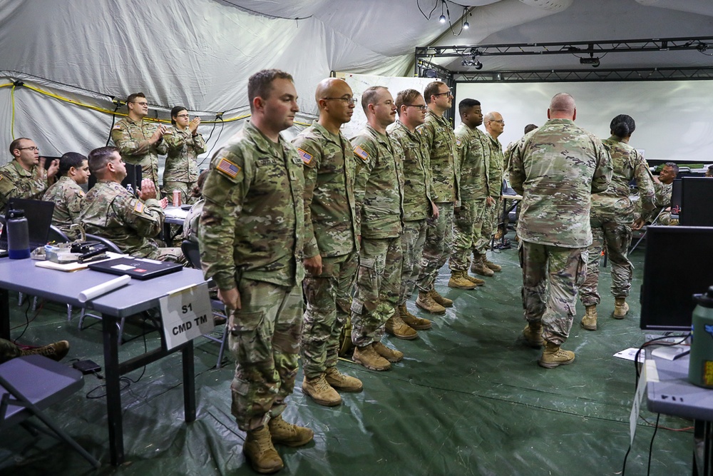 KYNG's 149th MEB Participates in Multi-State Warfighter 24-4