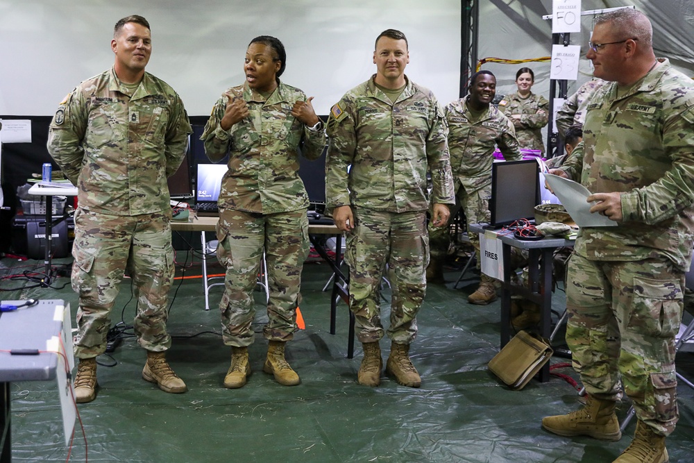 KYNG's 149th MEB Participates in Multi-State Warfighter 24-4