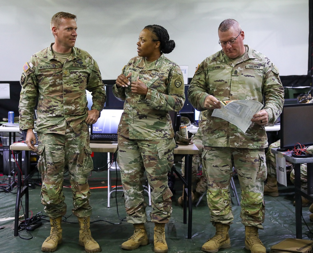 KYNG's 149th MEB Participates in Multi-State Warfighter 24-4