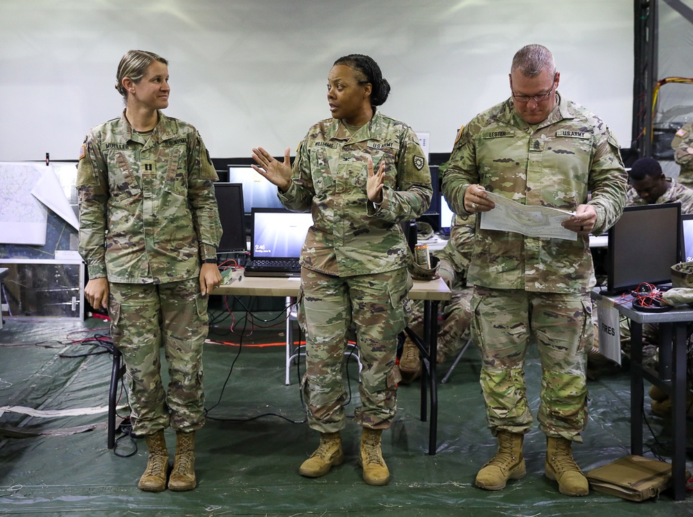 KYNG's 149th MEB Participates in Multi-State Warfighter 24-4