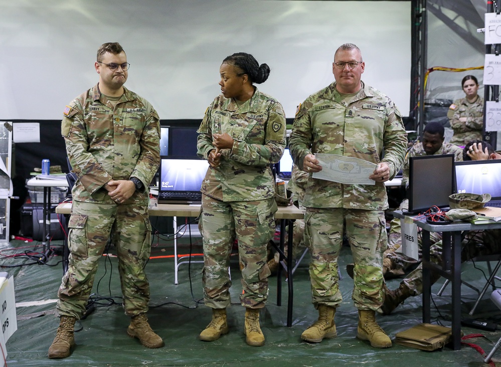 KYNG's 149th MEB Participates in Multi-State Warfighter 24-4