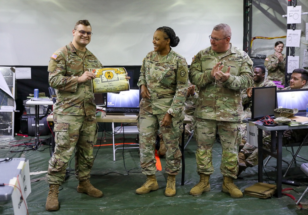 KYNG's 149th MEB Participates in Multi-State Warfighter 24-4