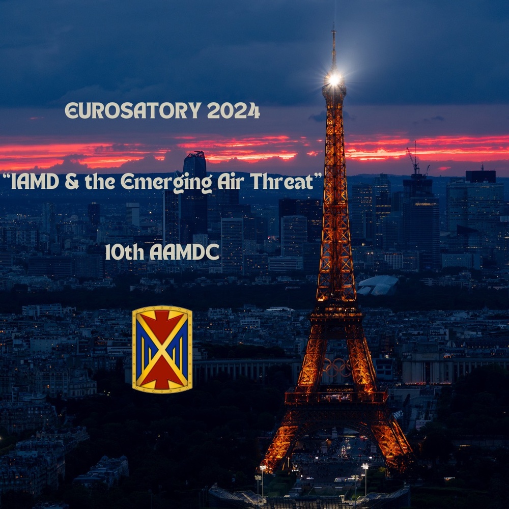 10th AAMDC talks integrated air and missile defense during EUROSATORY 2024