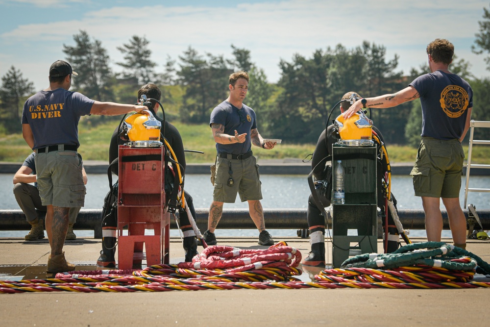 MDSU 2 Dive Training in Latvia for BALTOPS 24