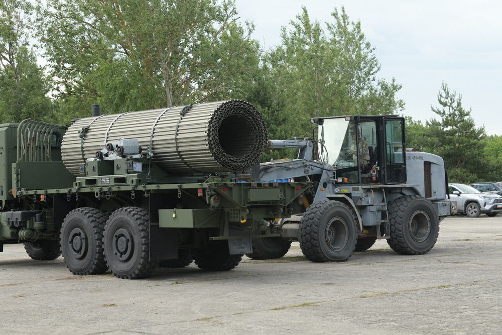 NMCB 11 Seabees deploy boat ramp in support of BALTOPS 24