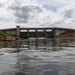 Reregulation Dam Providing Water Flow at Carters Lake