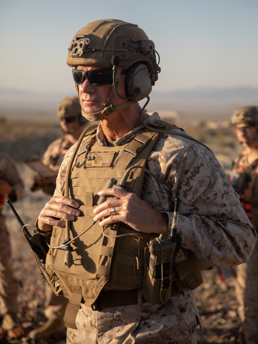 U.S. Marines with 3/25 execute range 410 alpha during ITX 4-24