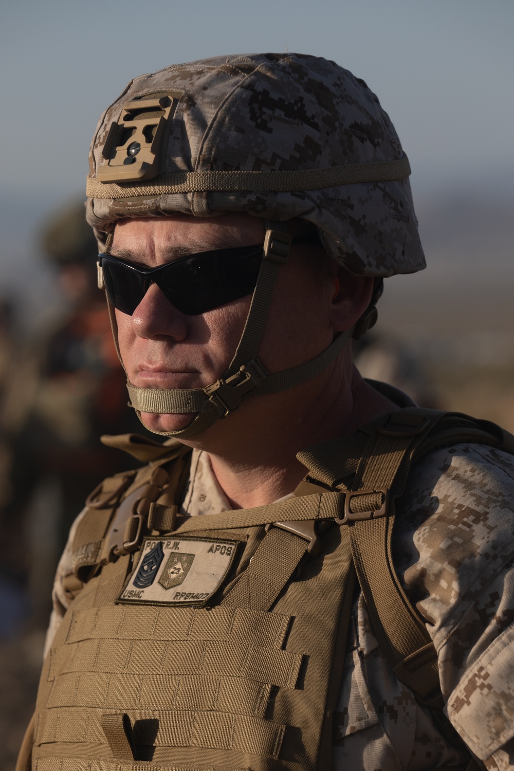 U.S. Marines with 3/25 execute range 410 alpha during ITX 4-24