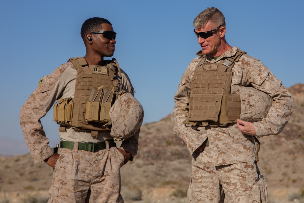 U.S. Marines with 3/25 execute range 410 alpha during ITX 4-24