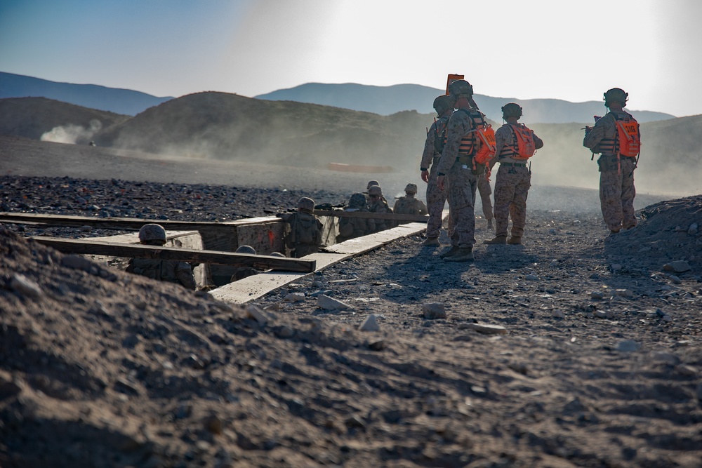 U.S. Marines with 3/25 execute range 410 alpha during ITX 4-24