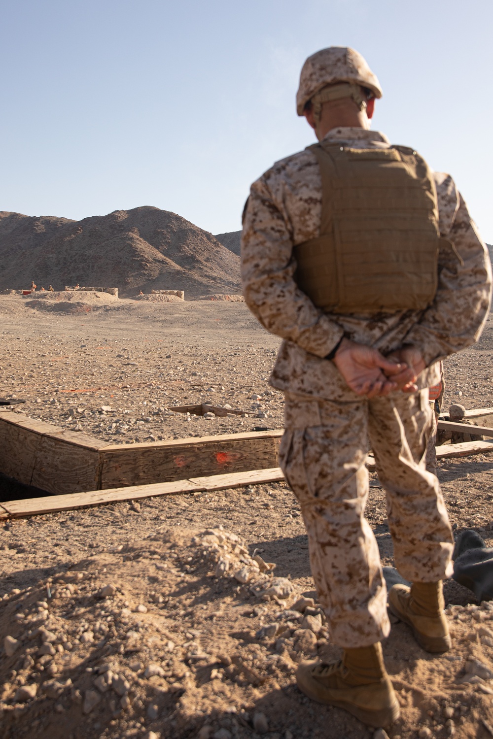 U.S. Marines with 3/25 execute range 410 alpha during ITX 4-24