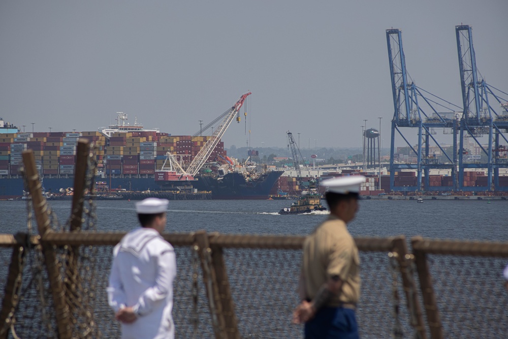 Man The Rails Fleet Week Baltimore 2024