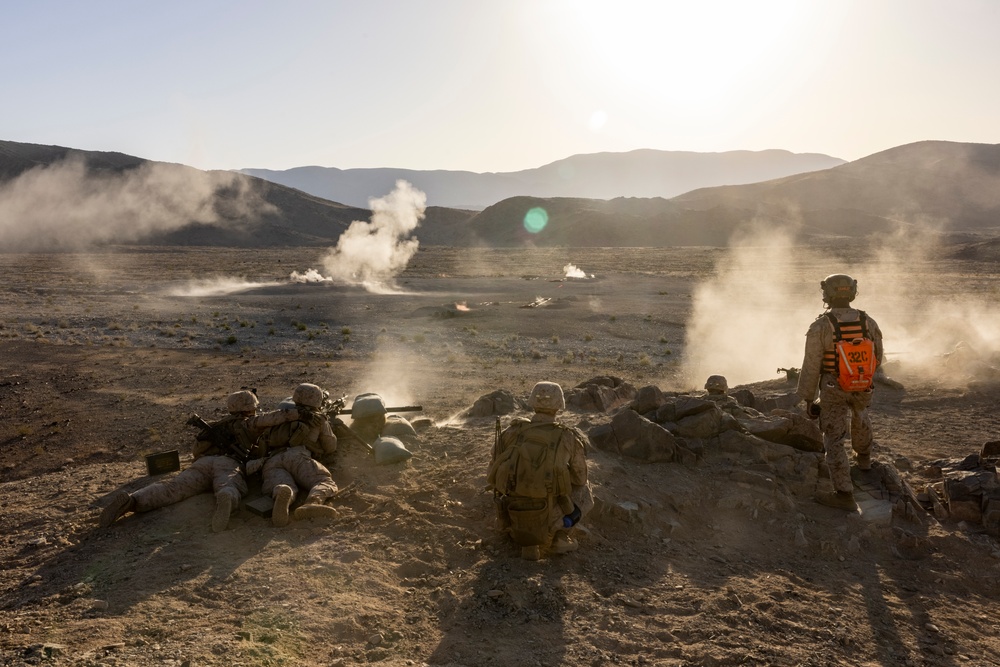 U.S. Marines with 3/25 execute range 410 alpha