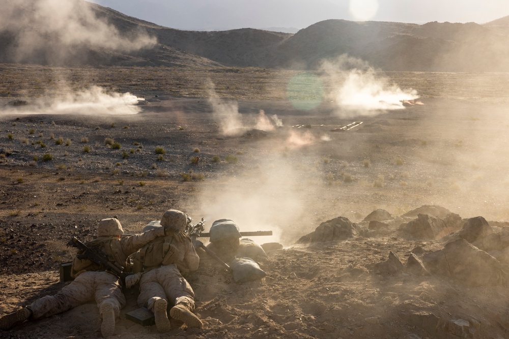 U.S. Marines with 3/25 execute range 410 alpha