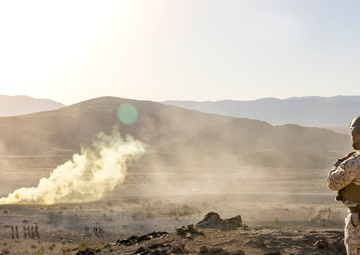 U.S. Marines with 3/25 execute range 410 alpha