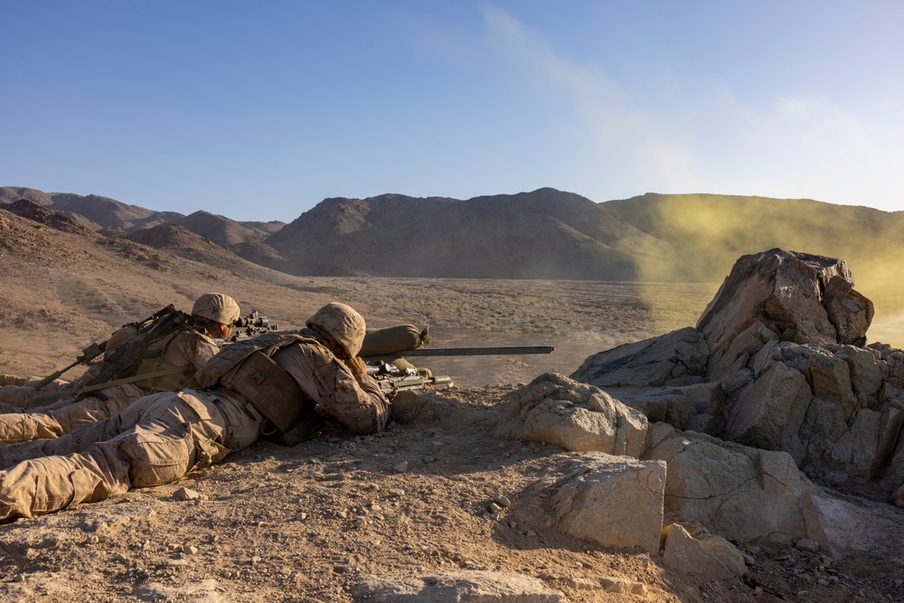 U.S. Marines with 3/25 execute range 410 alpha
