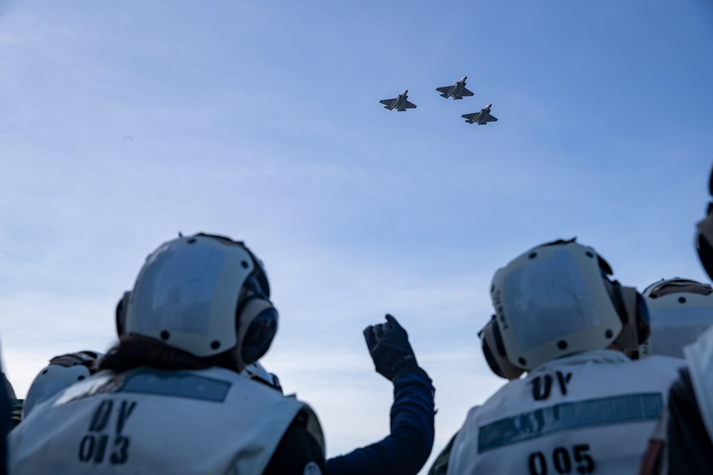 George Washington Hosts Official Peruvian Party