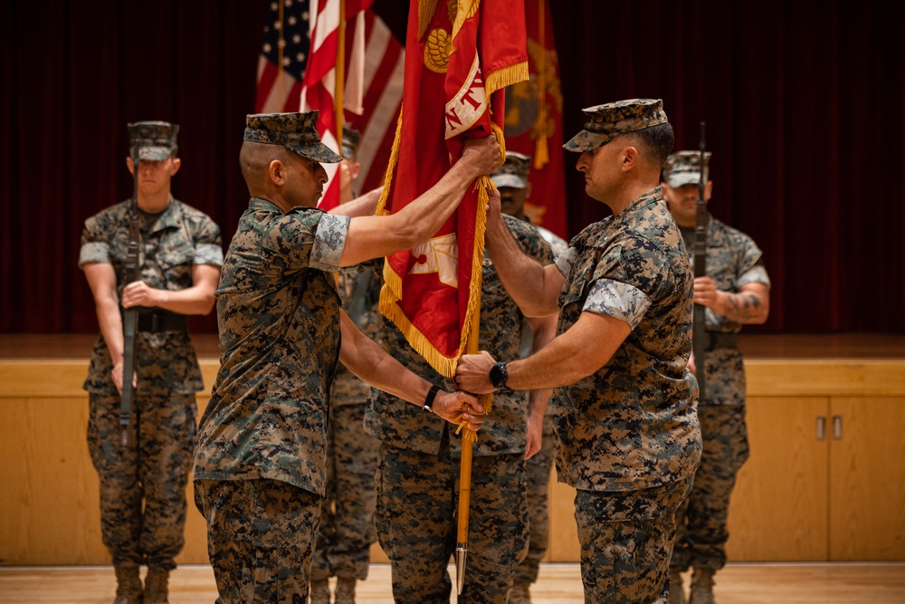 3d Battalion, 12th Marines Changes Command